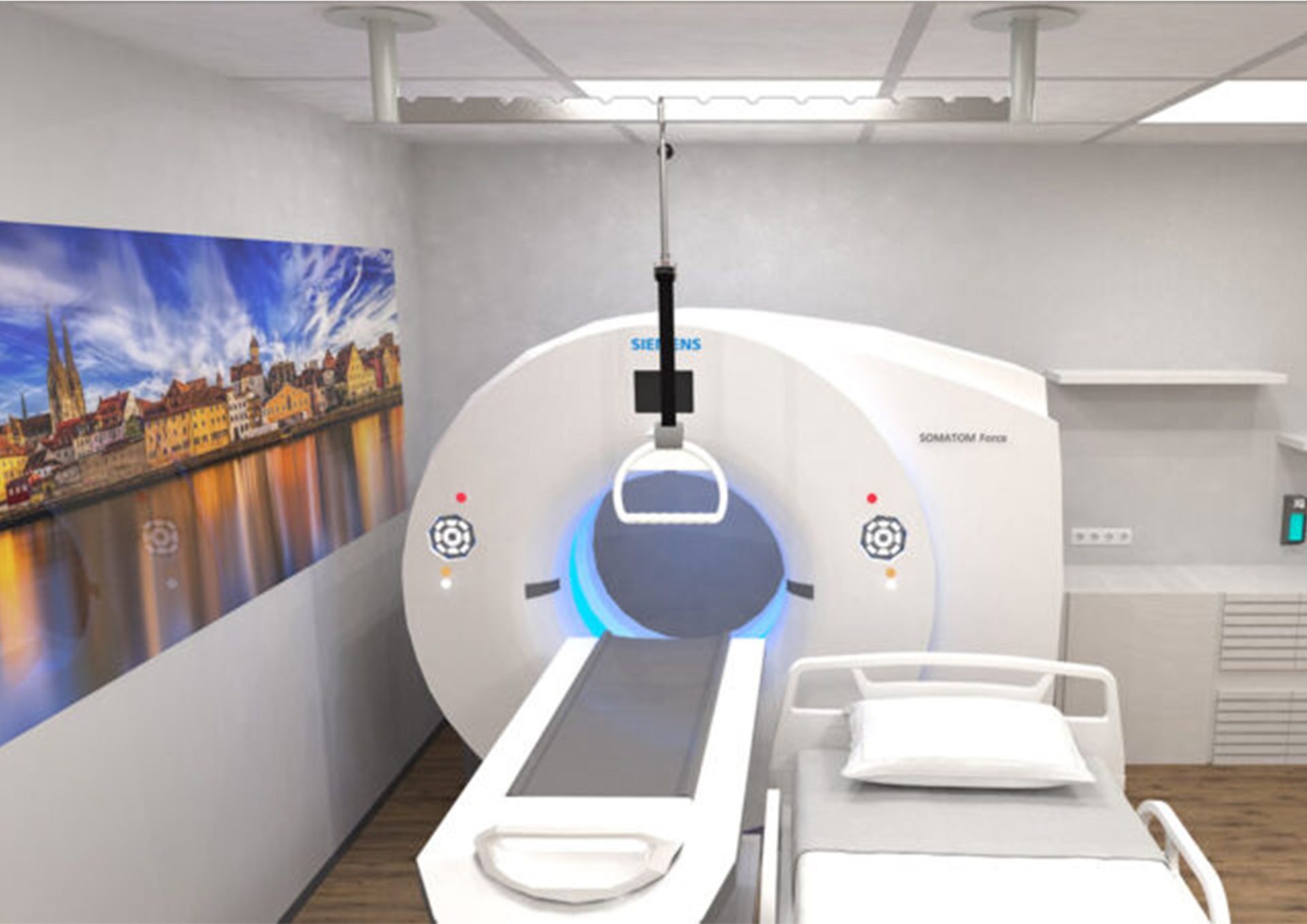 GetUp® voor radiologie - plafondbevestiging